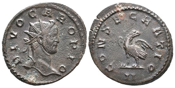 Divus Carus (died AD 283). Antoninianus (23mm, 3.96g).  - Auction Greek, Roman, Byzantine Coins - Bertolami Fine Art - Prague