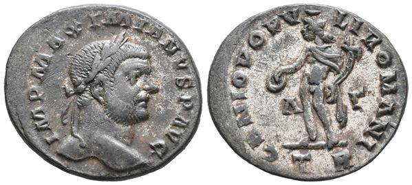 Maximianus (286-305). Æ Follis (26mm, 8.79g).  - Auction Greek, Roman, Byzantine Coins - Bertolami Fine Art - Prague