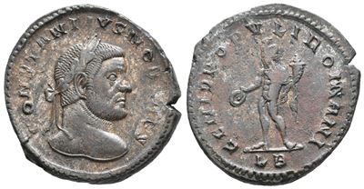 Constantius i (caesar, 293-305). Æ Follis (28mm, 9.63g).