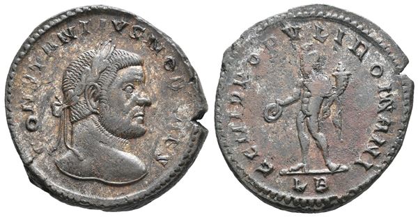 Constantius I (Caesar, 293-305). Æ Follis (28mm, 9.63g).  - Auction Greek, Roman, Byzantine Coins - Bertolami Fine Art - Prague