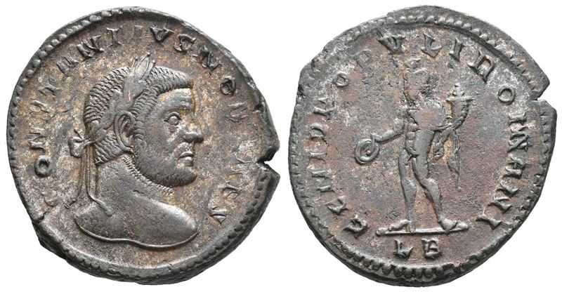 Constantius i (caesar, 293-305). Æ Follis (28mm, 9.63g).