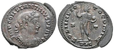 Constantine i (307/310-337). Æ Follis (23mm, 4.38g).