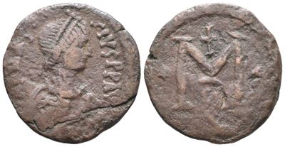 Anastasius i (491-518). Æ 40 Nummi (25mm, 8.76g).