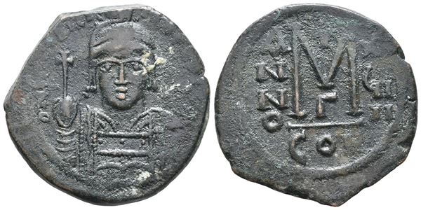 Maurice Tiberius (582-602). Æ 40 Nummi (31mm, 13.72g).