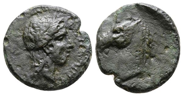 Sicily, Tyndaris, c. early 3rd century BC. Æ (17 mm, 3.51 g).