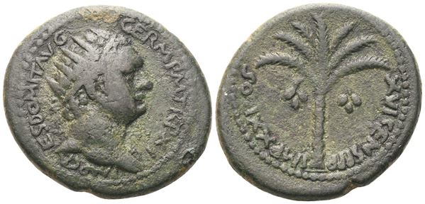 Domitian (81-96), Dupondius; Æ (14,90 g; 29,2 mm; 12 h)