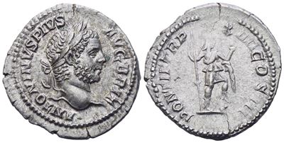 Caracalla (198-217), Denarius, Rome, 211; Ar (2,90 G; 19,5 MM; 6 H)