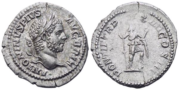 Caracalla (198-217), Denarius, Rome, 211; AR (2,90 g; 19,5 mm; 6 h)