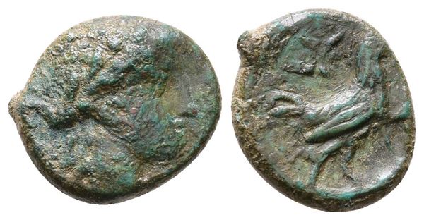 Sicily, Tyndaris, early 3rd century BC. Æ (12 mm, 1.76 g).