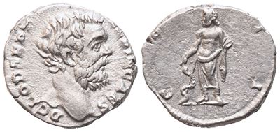 Clodius Albinus As Caesar (193-195), Denarius, Rome, 195; Ar (19 MM, 3.17 G, 10 H), Rome