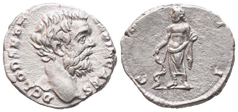 Clodius Albinus As Caesar (193-195), Denarius, Rome, 195; Ar (19 MM, 3.17 G, 10 H), Rome
