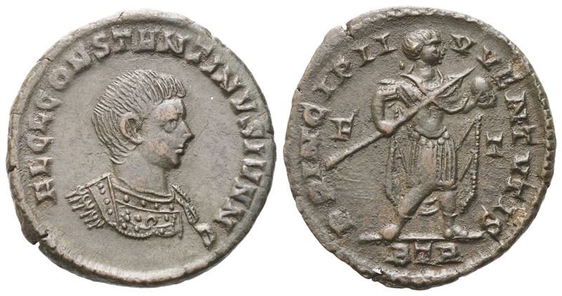 Constantine II As Caesar (316-337), Follis Struck Under Constantine I, Treveri, 317-318; Æ (2,70 ...