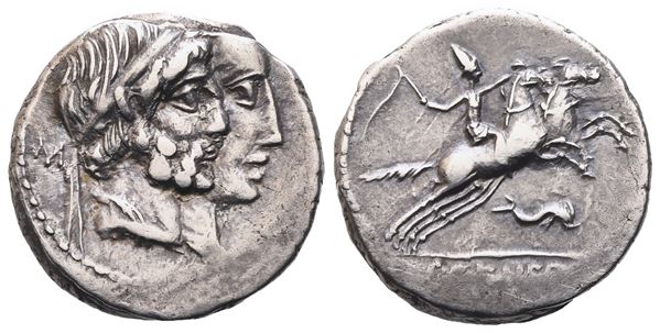 C. Censorinus, Denarius, 88 BC; AR (3,87 g; 17 mm; 1 h)