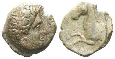 Sicily, Soloi, C. 4th-3rd Century Bc. Æ (12 MM, 2.16 G).