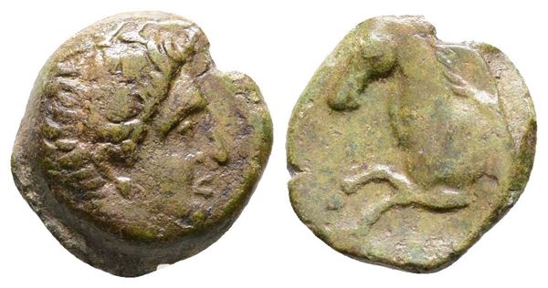 Sicily, Soloi, c. 4th-3rd century BC. Æ (12 mm, 2.16 g).