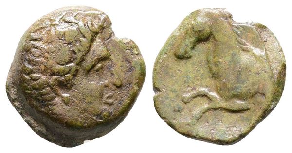 Sicily, Soloi, c. 4th-3rd century BC. Æ (12 mm, 2.16 g).  - Auction Greek, Roman and Byzantine Coins	 - Bertolami Fine Art - Prague