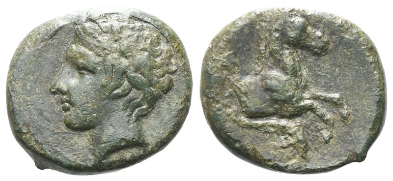 Sicily, Soloi, C. 406-397 Bc. Æ (13 MM, 2.46 G).