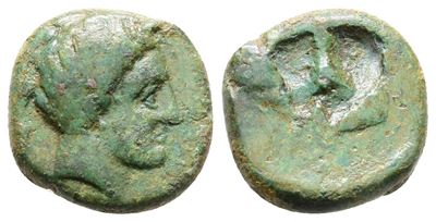 Sicily, Soloi(?), C. 406-397 Bc. Æ (14 MM, 3.01 G).