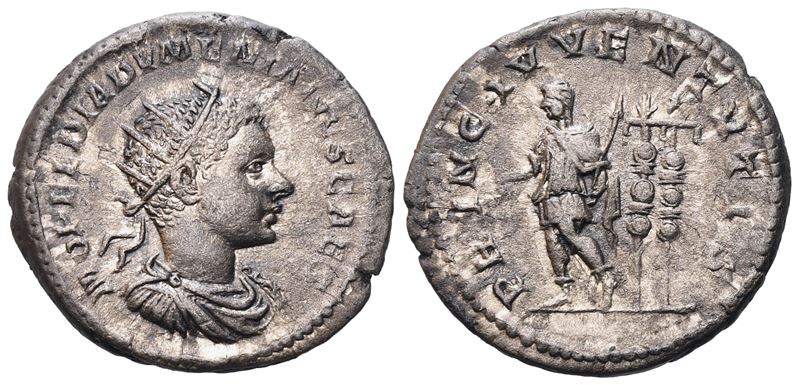 Diadumenianus Caesar (217-218), Antoninianus, Rome, 218; Ar (4,65 G; 22,2 MM; 6 H)