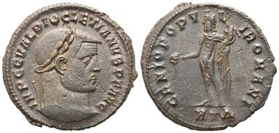 Diocletian (284-305), Follis, Heraclea, 297-298; Æ (8,71 G; 28 MM; 6 H)