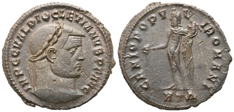 Diocletian (284-305), Follis, Heraclea, 297-298; Æ (8,71 G; 28 MM; 6 H)