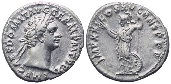 Domitian (81-96), Dearius, Rome, 90-91; AR (3,52 g; 18,7 mm; 6 h)