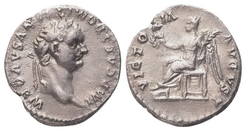Domiziano (81–96 d.C.), Quinario, Roma (81–82), AR