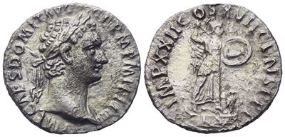 Domitian (81-96), Denarius, Rome, 95; Ar (2,86 G; 17,2 MM; 6 H)