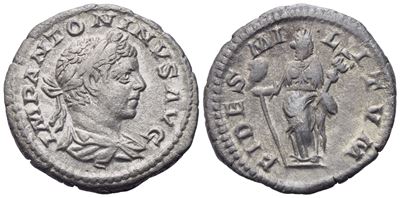 Elagabal (218-222), Denarius, Rome, 219-220; Ar (2,36 G; 18,9 MM; 12 H)